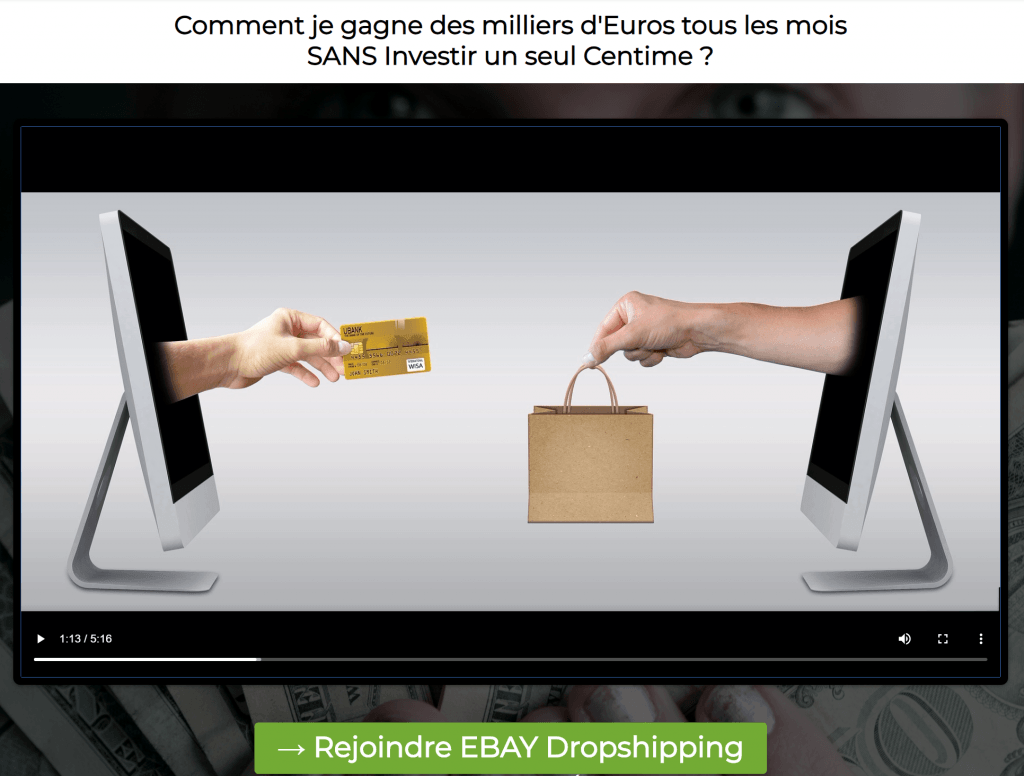 Ebay Dropshipping: La Voie pour Gagner de l'Argent