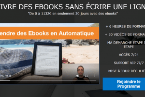 Vendre des Ebooks en Automatique