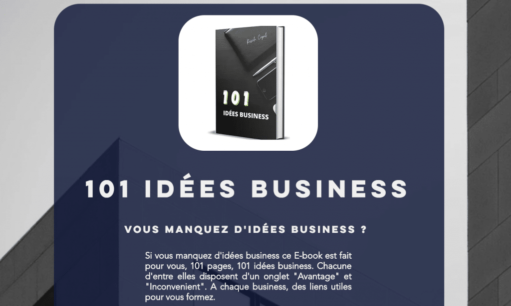 101 Idées business pour 2021