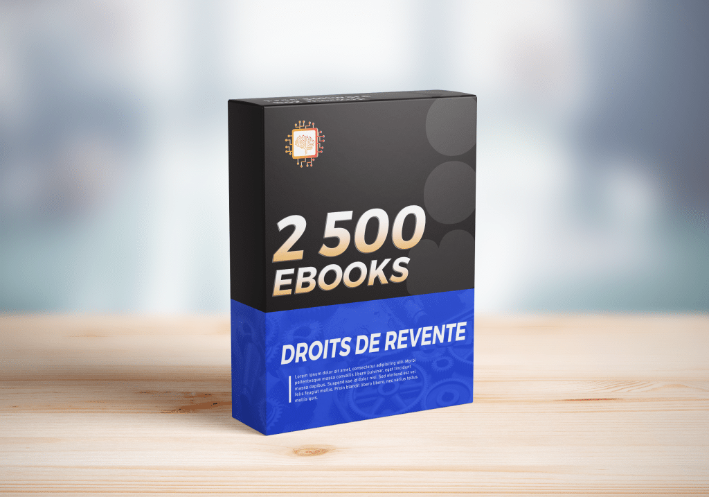 2500 Ebooks en Droit de Revente
