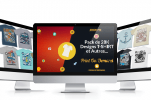 LE TRÉSOR 28K Designs T-shirt pour Print On Demand