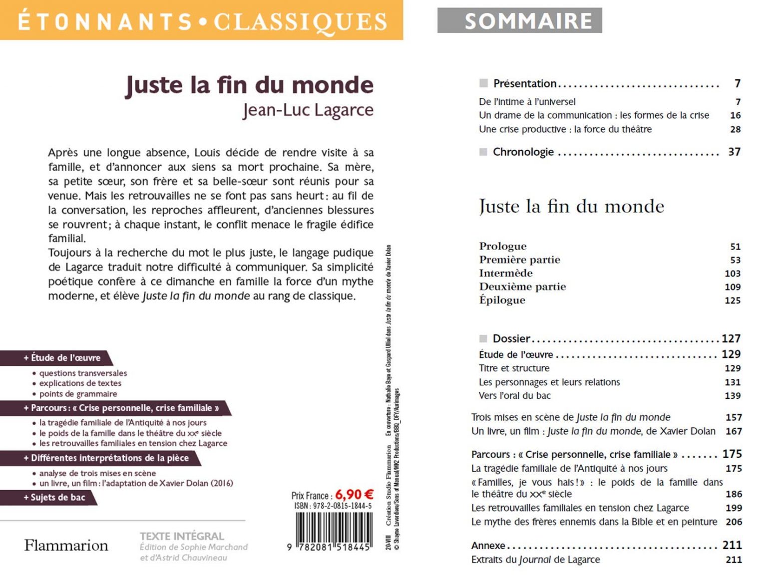 Juste la fin du monde - Boutique-Virtuel.com