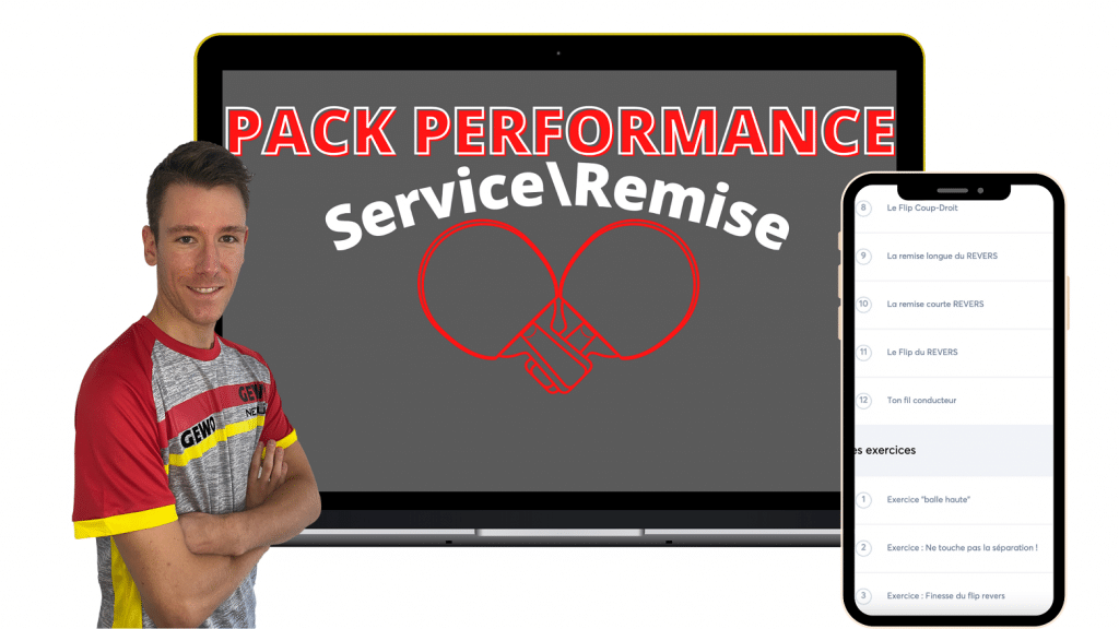 Le Pack Performance Service Remise ( Tennis De Table )