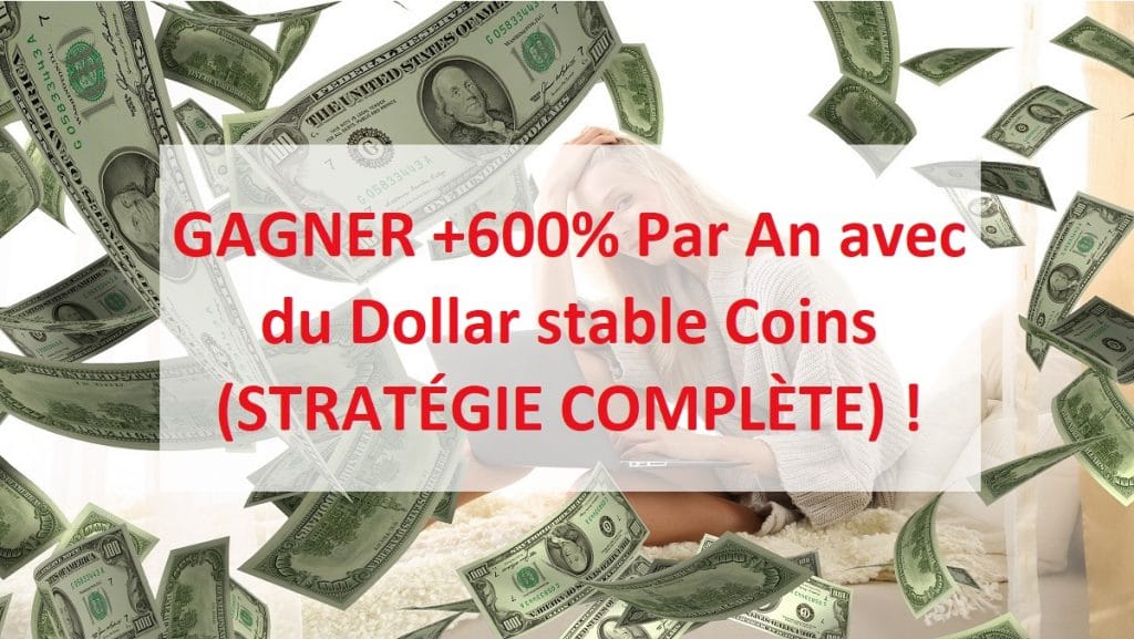 GAGNER +600% Par An avec du Dollar stable Coins (STRATÉGIE COMPLÈTE) !
