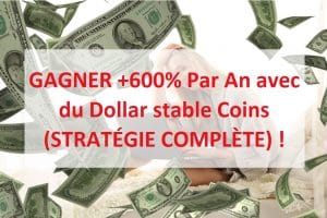 GAGNER +600% Par An avec du Dollar stable Coins (STRATÉGIE COMPLÈTE) !